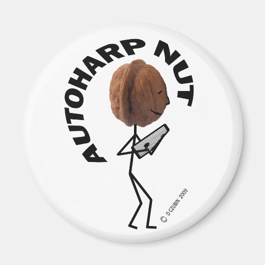 Autoharp Nut Magnet (Vorne)