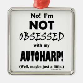 Autoharp Ornament Aus Metall