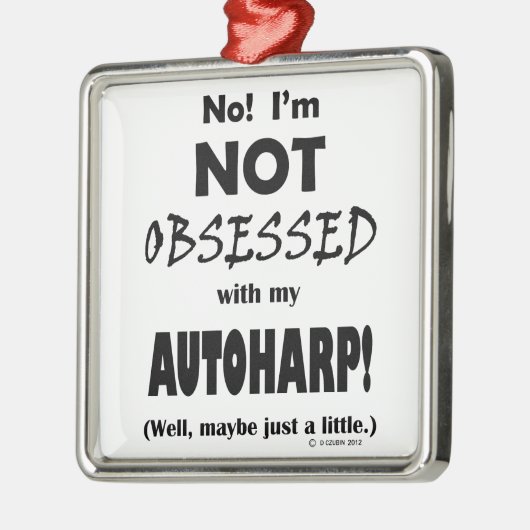 Autoharp Ornament Aus Metall (Links)