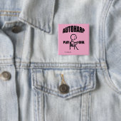 Autoharp Play Girl Button (Beispiel)