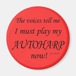 Autoharp Stimmen sagen, muss spielen Magnet