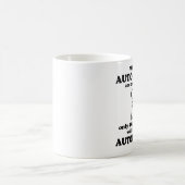 Autoharps verboten kaffeetasse (Mittel)