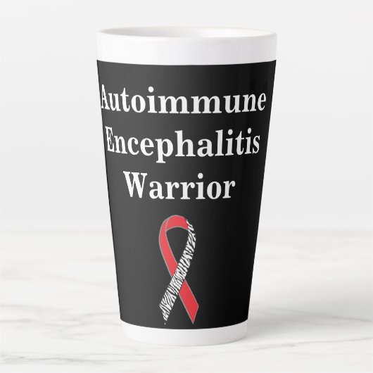 Autoimmune Encephalitis Kriegerische Tasse (Vorderseite)