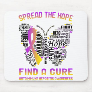 Autoimmune Hepatitis Aufklärung Monat Werbegeschen Mousepad