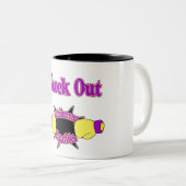 Autoimmune Hepatitis Zweifarbige Tasse (VorderseiteRechts)