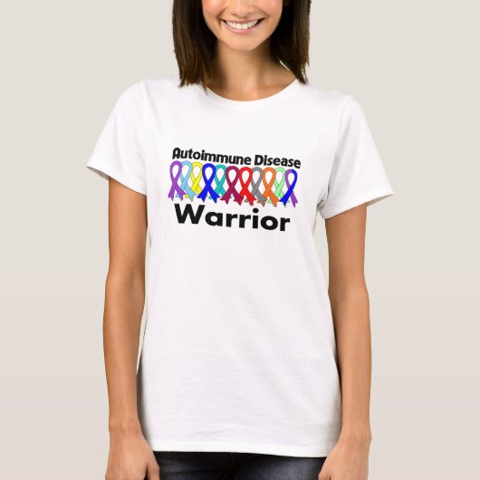 Autoimmunerkrankung Warrior T-Shirt (Vorderseite)