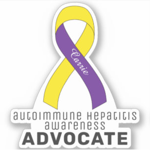 AutoimmunHepatitis Aufklärung Vinyl-Aufkleber Aufkleber