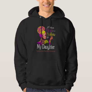 Autoimmunhepatitis-Bewusstseins-Mädchen Gelb Für M Hoodie