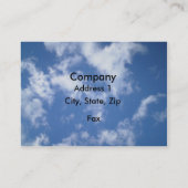 Autokino-Visitenkarte Visitenkarte (Rückseite)