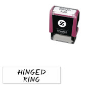 AUTOKLAVE-BRIEFMARKE ~ HINGRING PERMASTEMPEL (Beispiel)