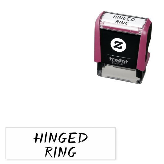 AUTOKLAVE-BRIEFMARKE ~ HINGRING PERMASTEMPEL (Beispiel)