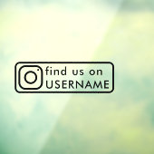 Autokopfaufkleber für soziale Medien Fensteraufkleber (Blatt 3)