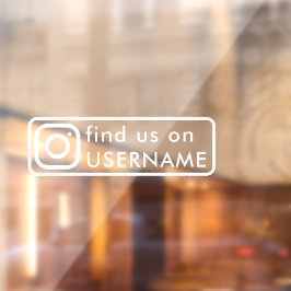 Autokopfaufkleber für soziale Medien Fensteraufkleber