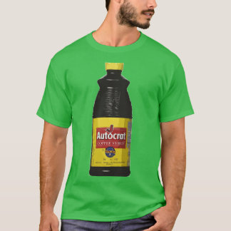 Autokrat Kaffee-Sirup skizziert T-Shirt