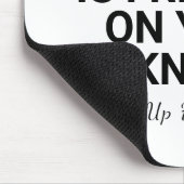 Autokratie ist Freiheit auf den Knien Mousepad (Ecke)