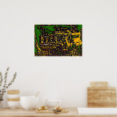 Autokunst Poster (Küche)