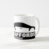 Autologo, Werbung für den Vertrieb von Auto Kaffeetasse (VorderseiteRechts)