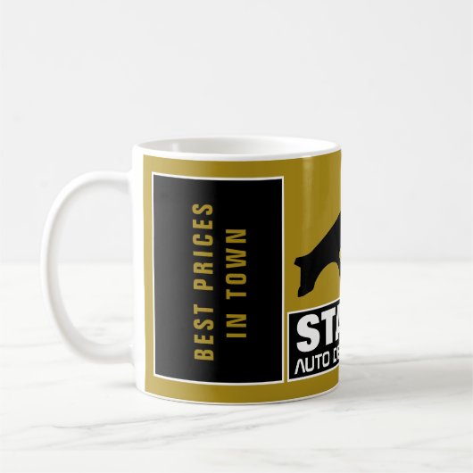 Autologo, Werbung für den Vertrieb von Auto Kaffeetasse (Links)