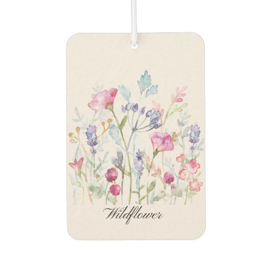 Autolufterfrischer wildflower (Vorderseite)