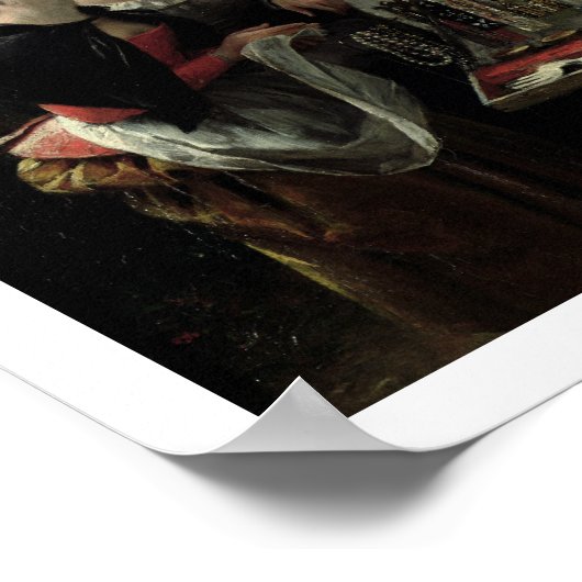 Autolycus, Szene aus "A Winter's Tale", 1836 (Öl Poster (Ecke)