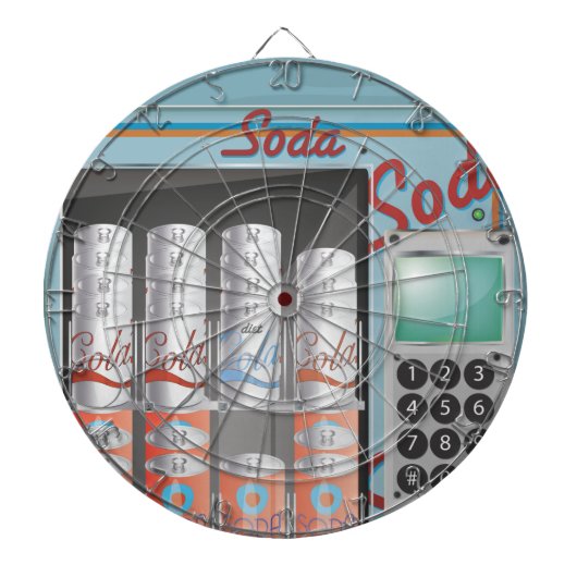 Automat Dartscheibe (vorne)