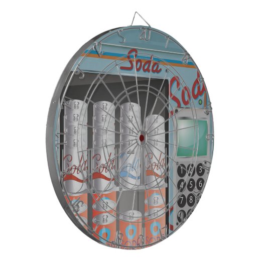 Automat Dartscheibe (Vorderseite Links)