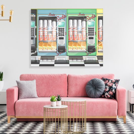 Automat Leinwanddruck (Insitu (Wohnzimmer))