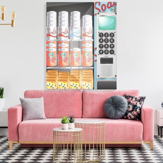 Automat Leinwanddruck (Insitu (Wohnzimmer))