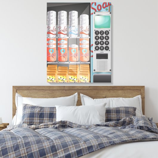 Automat Leinwanddruck (Insitu (Schlafzimmer))