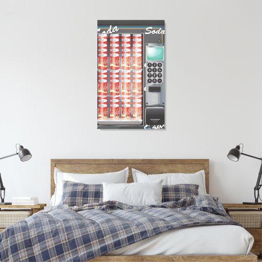 Automat Leinwanddruck (Insitu (Schlafzimmer))