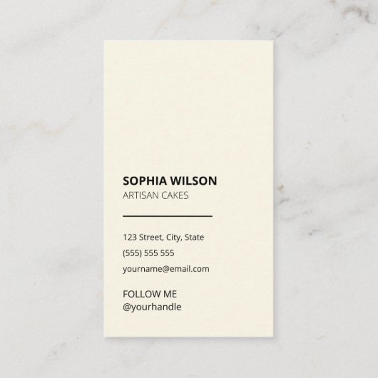 Automat Visitenkarte (Rückseite)