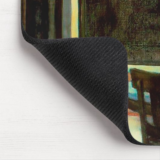 Automat von Edward Hopper Mousepad (Ecke)