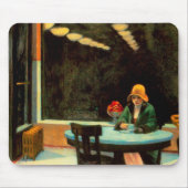 Automat von Edward Hopper Mousepad (Vorne)