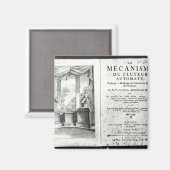 Automaten, Illustration der Frontispiz Magnet (Vorderseite/Rückseite)