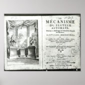 Automaten, Illustration der Frontispiz Poster (Vorne)