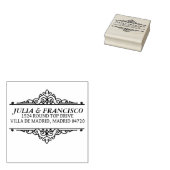 Automatic Rubber Stamp with Family Address Gummistempel (Stempel)