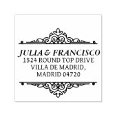 Automatic Rubber Stamp with Family Address Permastempel (Design)