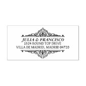 Automatic Rubber Stamp with Family Address Permastempel (Design)