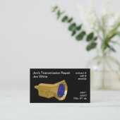 Automatikgetriebe Visitenkarte (Stehend Vorderseite)