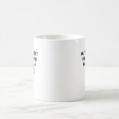 Automatikorrigierter Feind Funny Mug Kaffeetasse (Mittel)