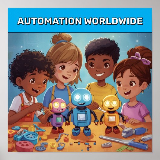 Automation Worldwide™ Poster (Vorne)