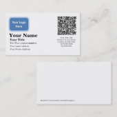 Automatische E-Mail-Auftrags-Visitenkarte Visitenkarte (Vorne/Hinten)