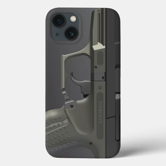 Automatische HandGun Case-Mate iPhone Hülle (Rückseite)