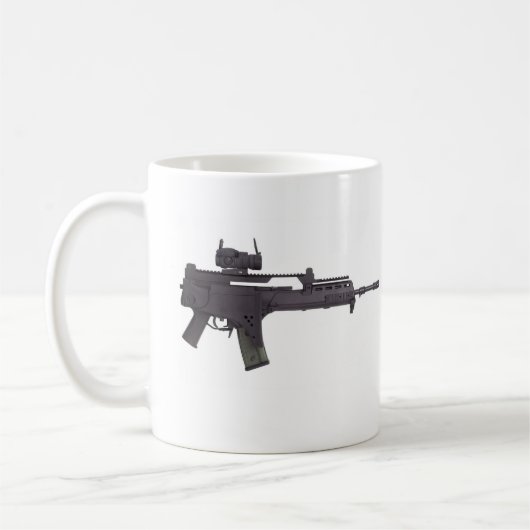 Automatische Waffe G36 Kaffeetasse (Links)