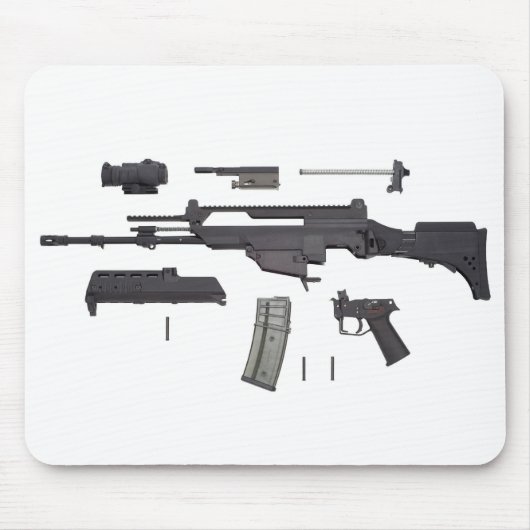 Automatische Waffe G36 Mousepad (Vorne)