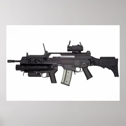 Automatische Waffe G36 Poster (Vorne)