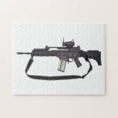 Automatische Waffe G36 Puzzle (Horizontal)