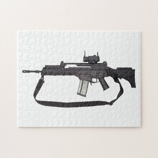 Automatische Waffe G36 Puzzle (Horizontal)