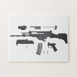 Automatische Waffe G36 Puzzle