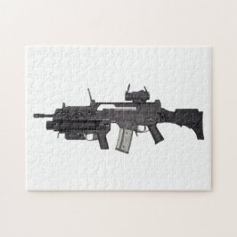 Automatische Waffe G36 Puzzle